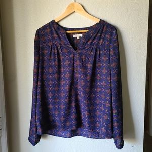 Skies Are Blue Flowy Top